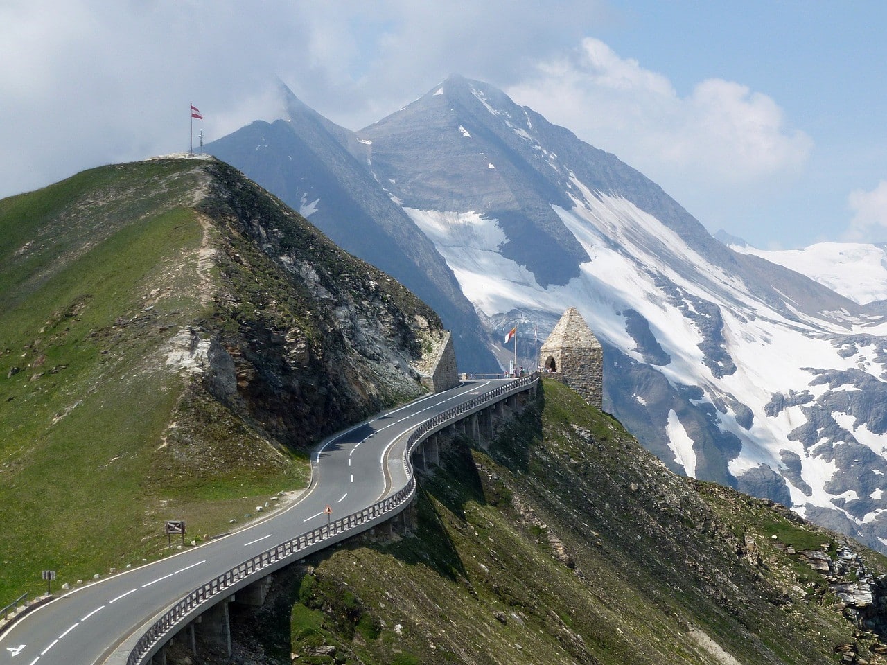 route de montagne en Autriche