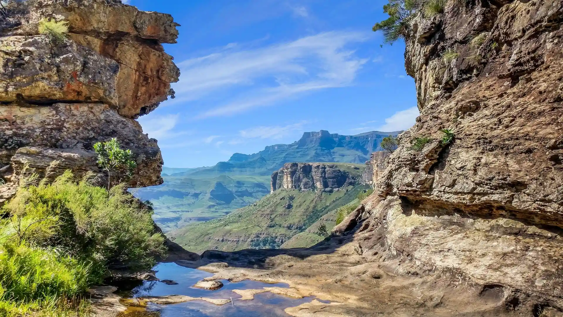 Drakensberg en Afrique du Sud