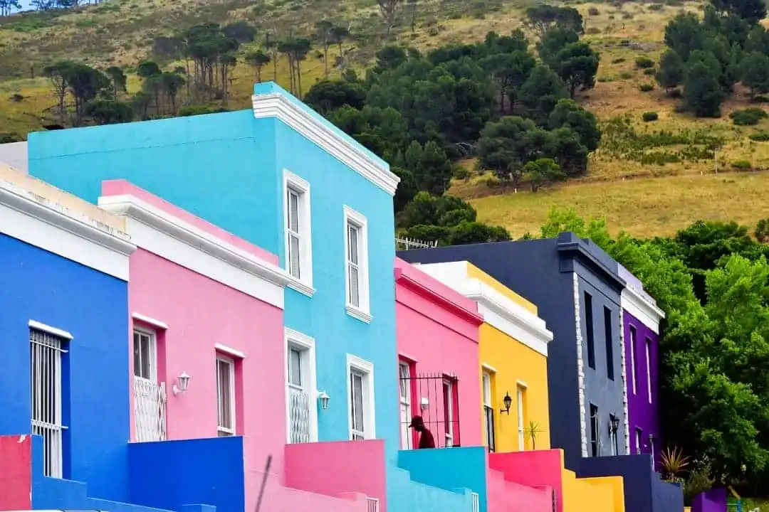 maisons colorées de Bo-Kaap