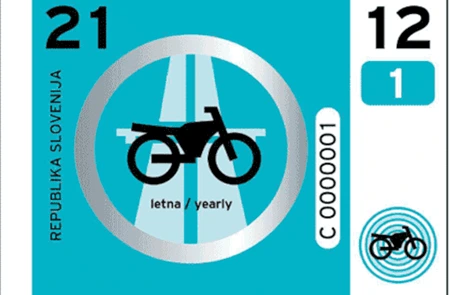 vignette moto slovène