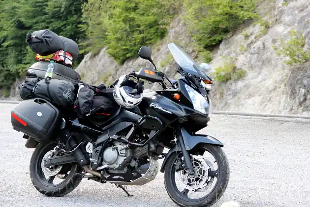 Bagages en moto
