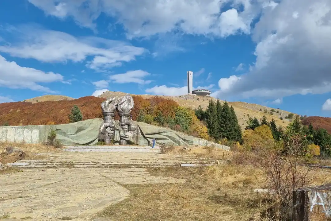 Le site de Buzludzha en Bulgarie