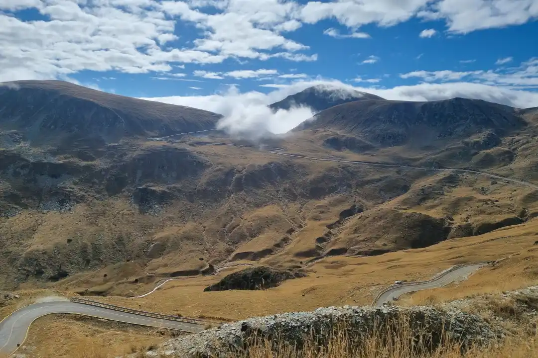 la route Transalpina en Roumanie
