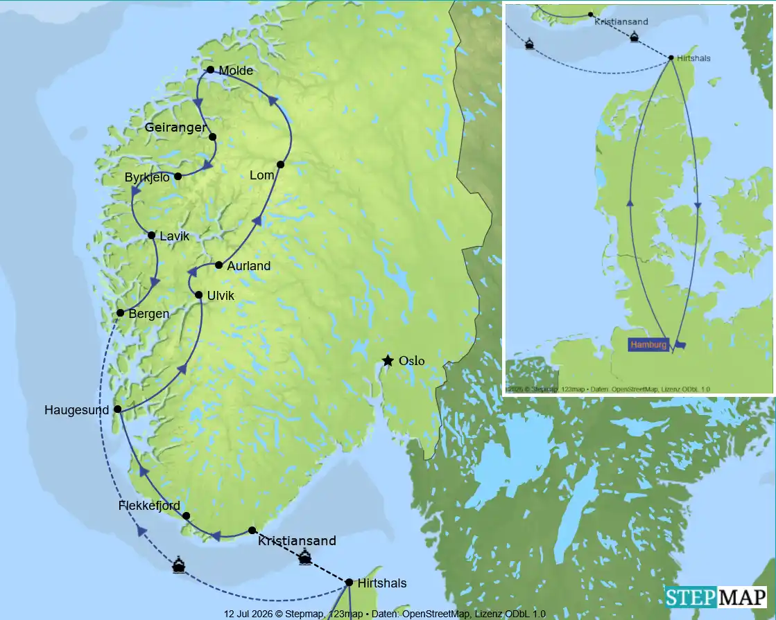 c6dom-map carte du voyage Uhambo Zulu