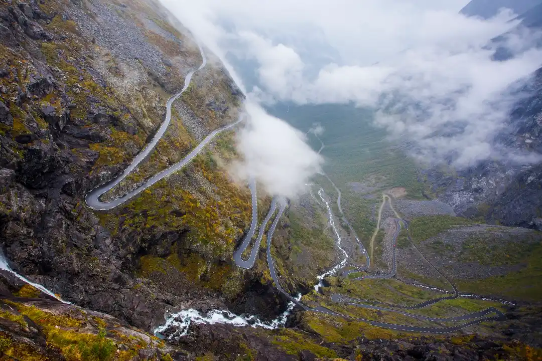 Trollstigen, le route des Trolls en Norvège