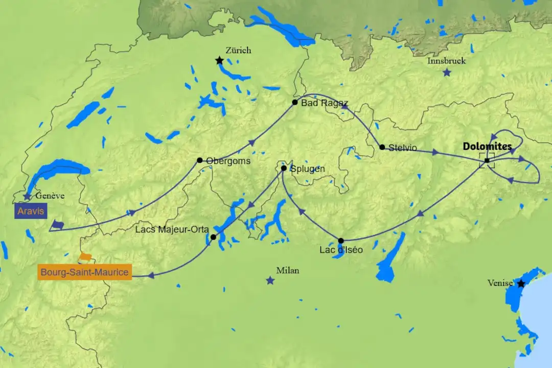 f5ac-map Carte du road trip to wales