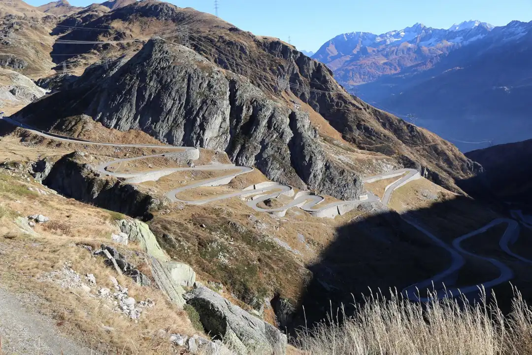 La Trémola, la route historique en pavés du Saint Gothard