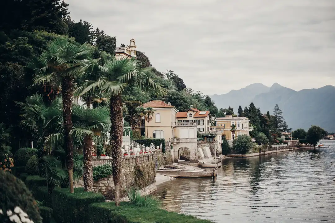 Villas sur les rives du lac Majeur