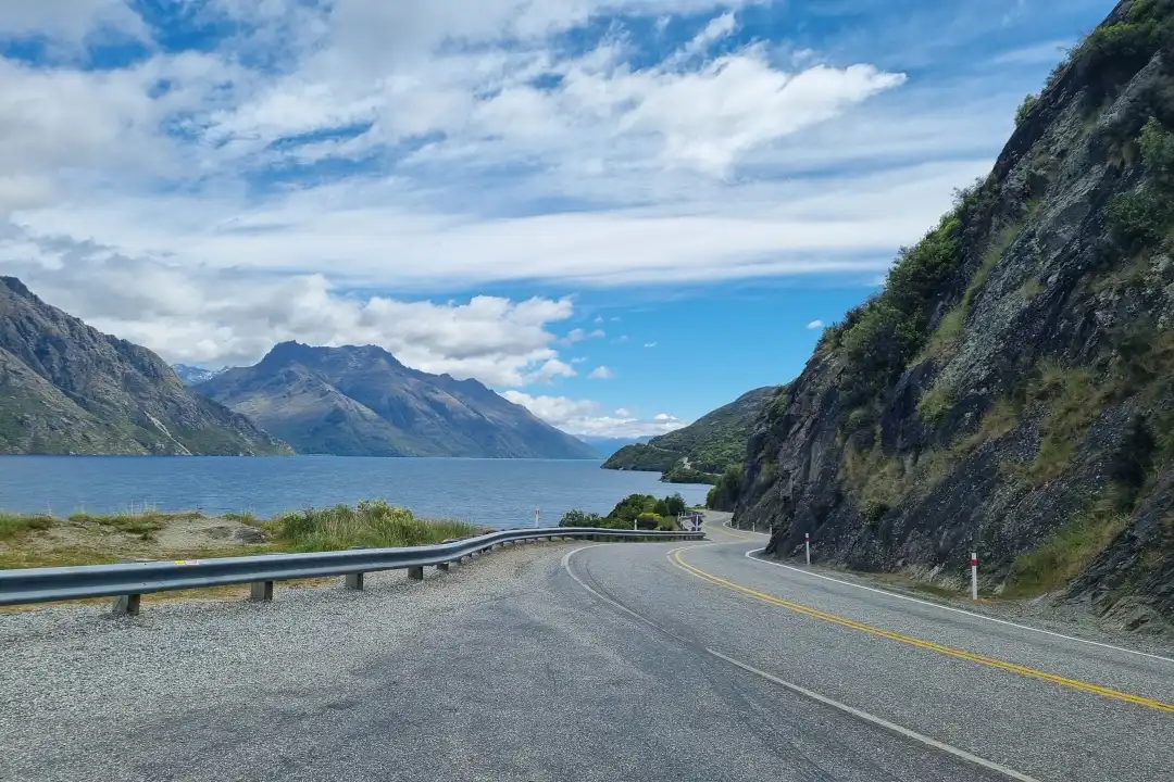 Devil's Staircase au bord de la lac Wakatipu